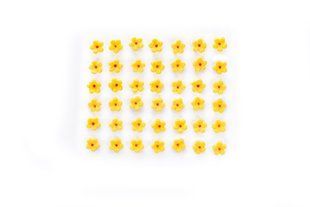 Набор сахарных украшений Яблочный цвет желтый 329-1329 фото