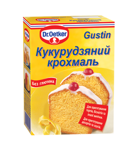 Кукурудзяний крохмаль Gustin Dr.Oetker 200 г 18-118 фото