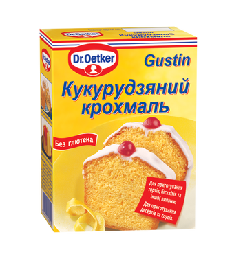 Кукурудзяний крохмаль Gustin Dr.Oetker 200 г 18-118 фото