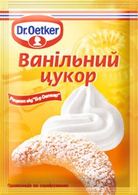 Ванільний цукор Dr.Oetker 8 г 554-1554 фото