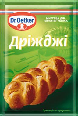 Дріжджі сухі швидкодіючі Dr.Oetker 7 г 556-1556 фото